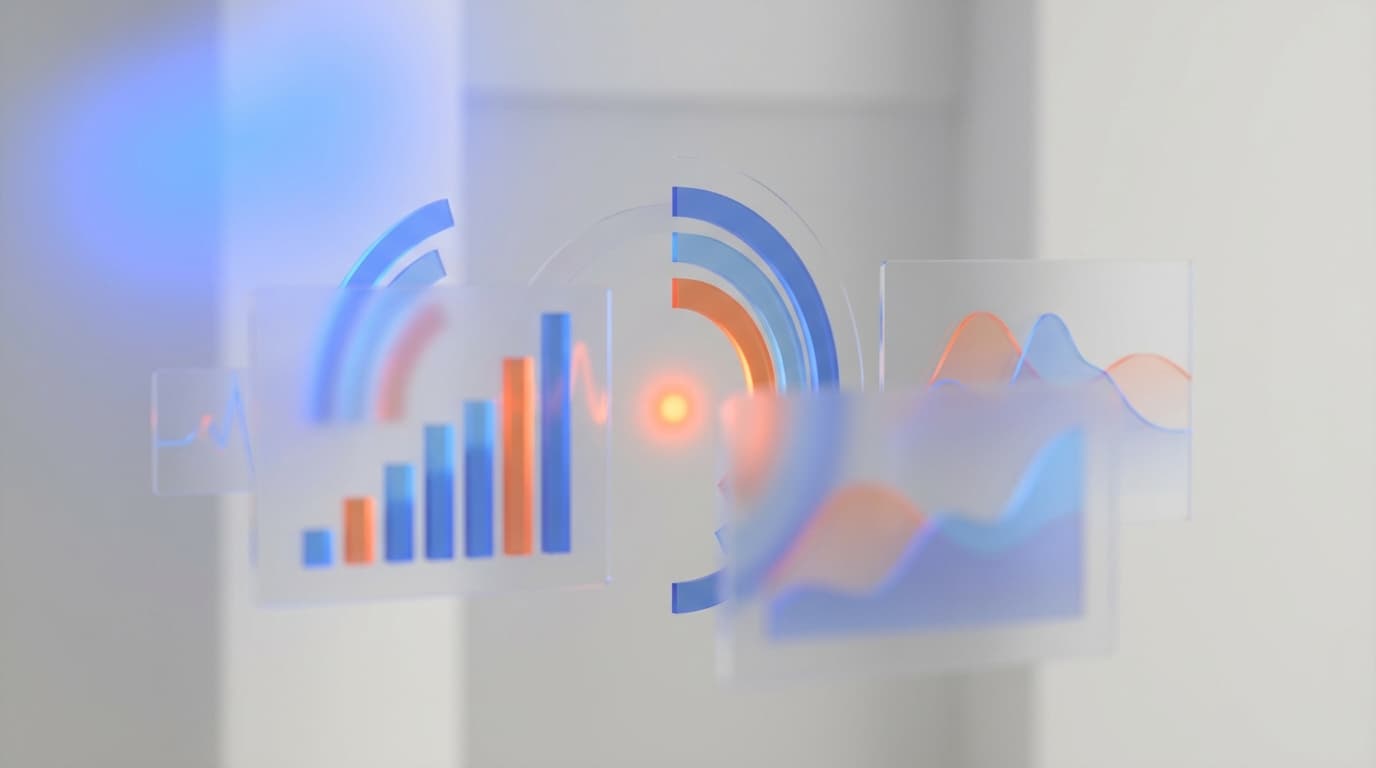 Atmospheric overhead detail of workflow notes and measurement diagrams
